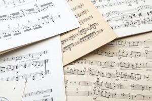 old sheet music