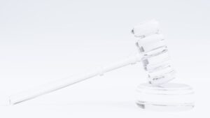 Glass Transparent Gavel