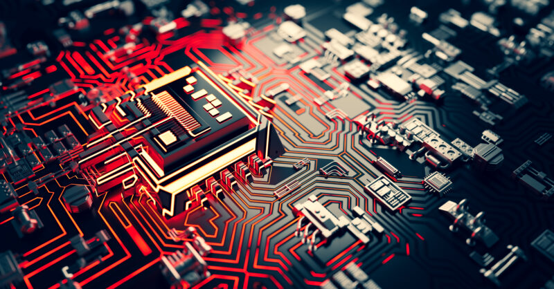 Modern circuit board, hardware