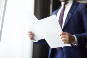 Agent with papers