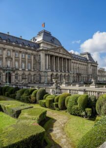 Brussels Royal Palace in Belgium