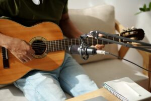 Musician Record Guitar Sound