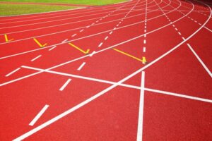 Red racetrack