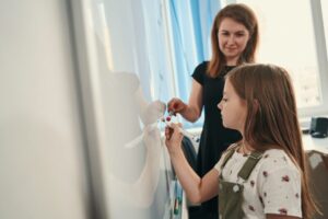 Paying attention to every pupil at the lesson