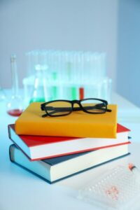 Reading, various literature - books, concept of science literature