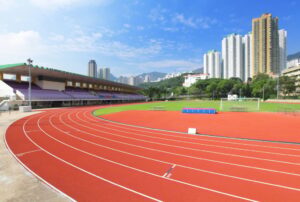 Sport running field