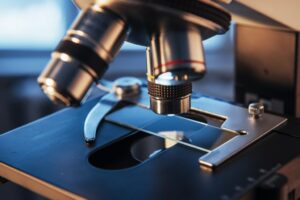 laboratory, microscope for chemistry biology test samples, Medical equipment