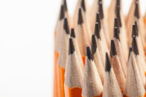 Pile of pencils